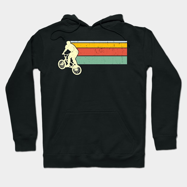 BMX Biker Shirt Vintage BMX Biker Shirt Hoodie by Nikkyta